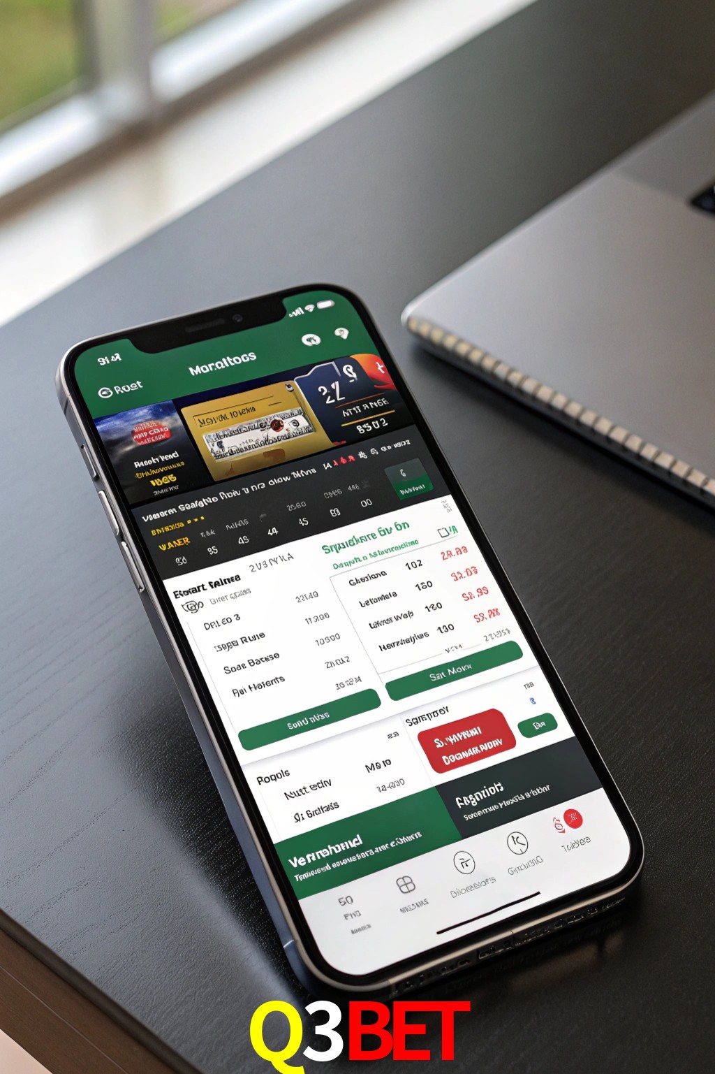 Baixe o aplicativo Q3BET para jogar a qualquer momento
