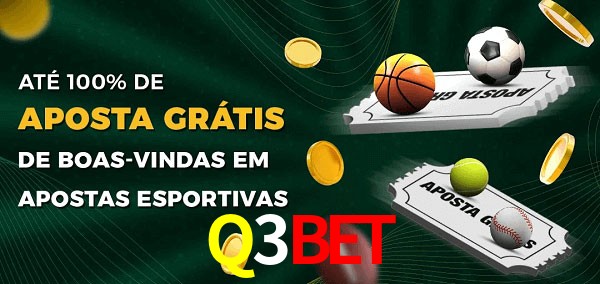 Q3BETbet Ate 100% de Aposta Gratis